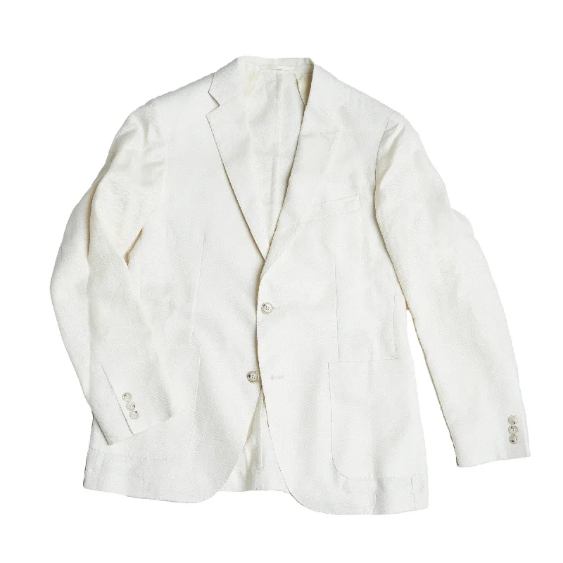 Unstructured Linen Jackets - Stone