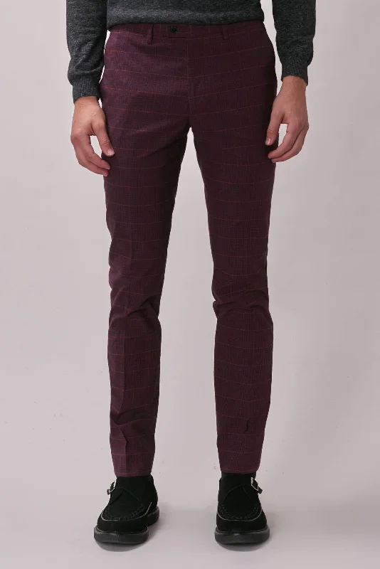 Window Check Pant