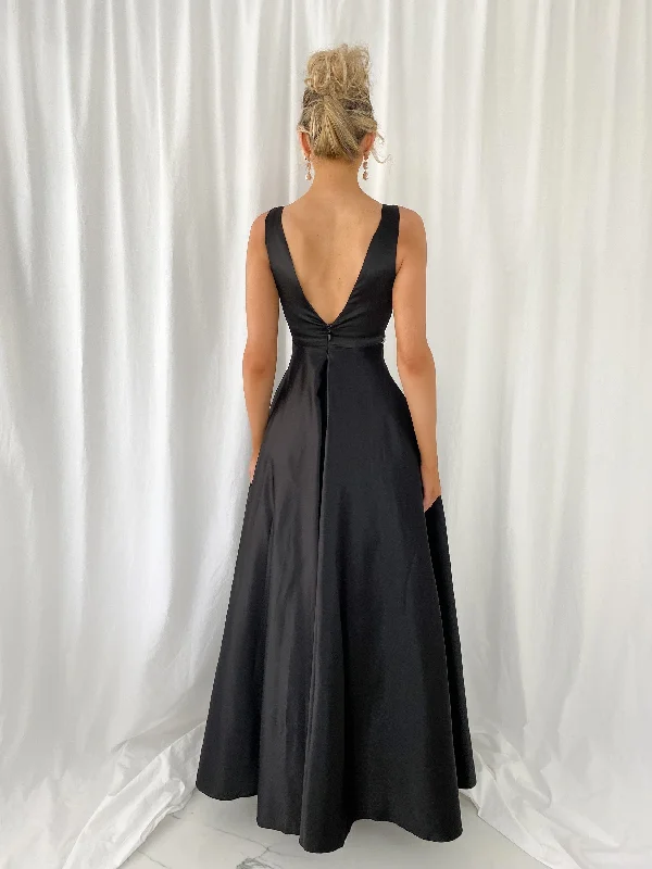 Brigitta Maxi Dress - Black