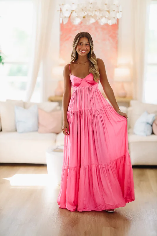 Caviar Dreams Maxi Dress - Pink