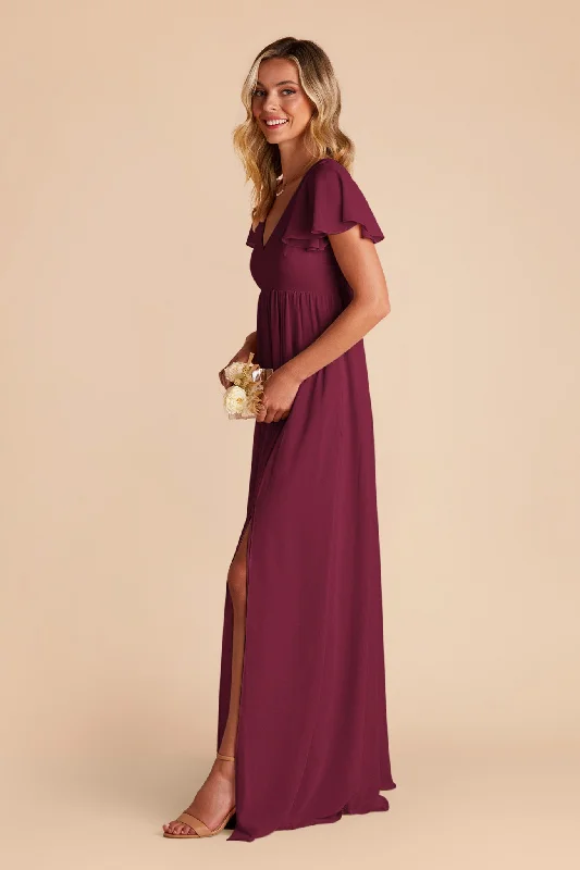 Hannah Empire Dress - Berry