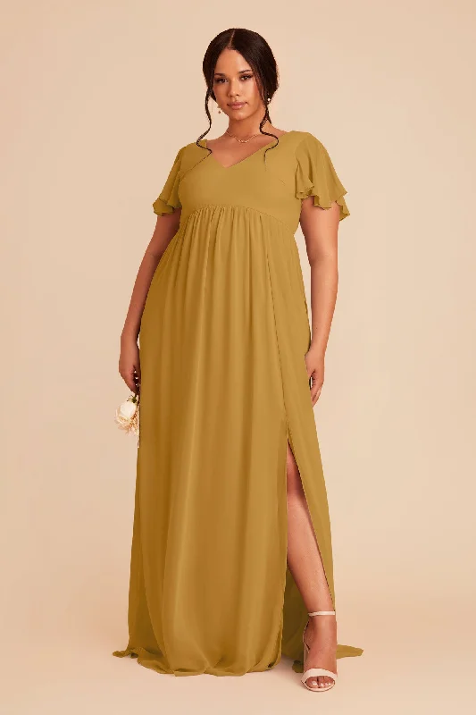 Hannah Empire Dress - Marigold