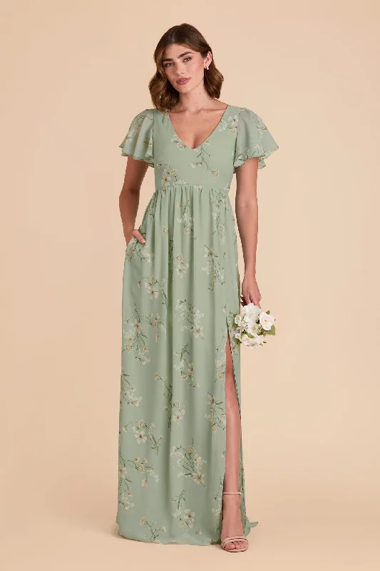 Hannah Empire Dress - Sage Le Fleur