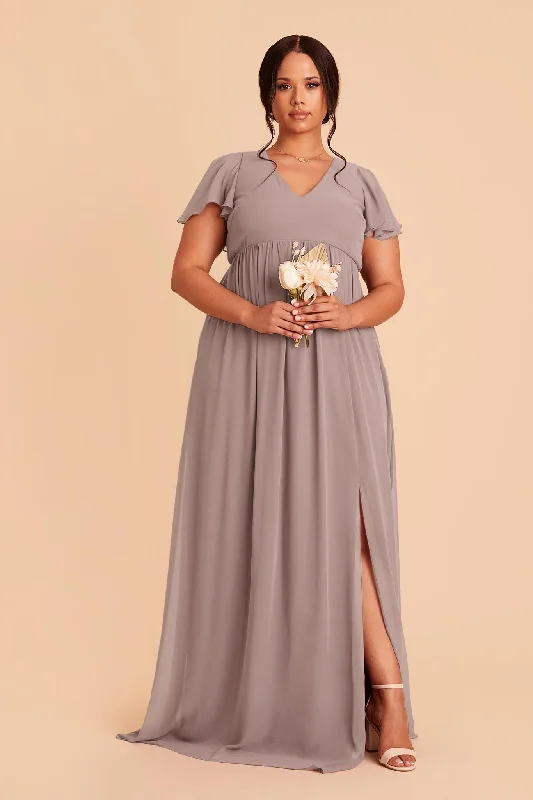 Hannah Empire Dress - Toffee