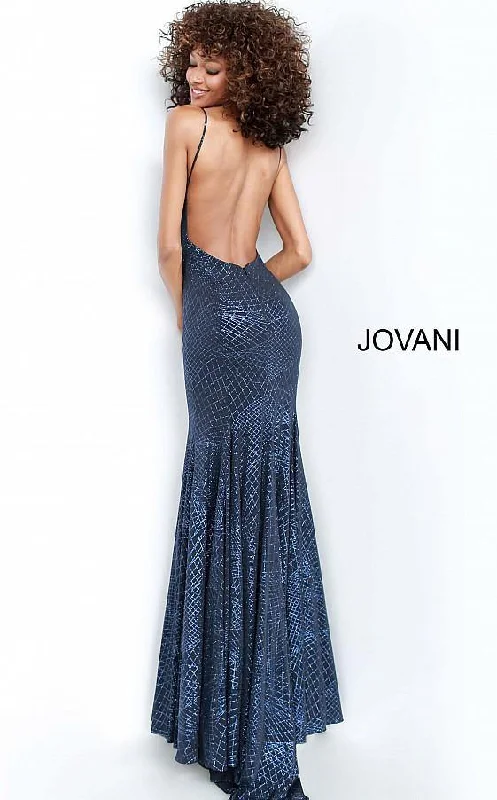 Jovani 1120 Prom Long Glitter Formal Fitted Dress