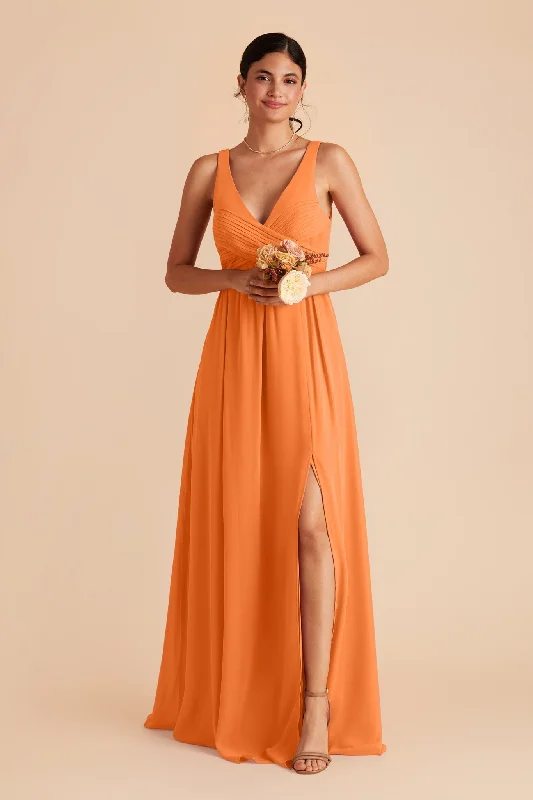 Laurie Empire Dress - Apricot