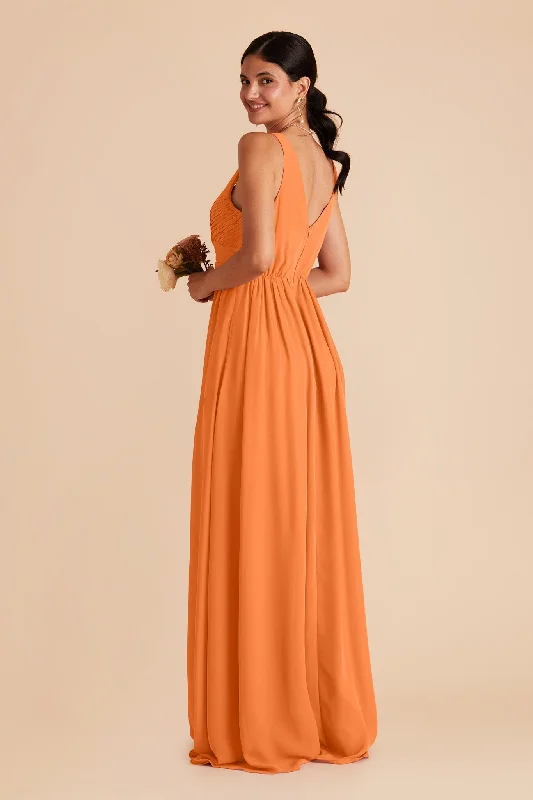 Laurie Empire Dress - Apricot