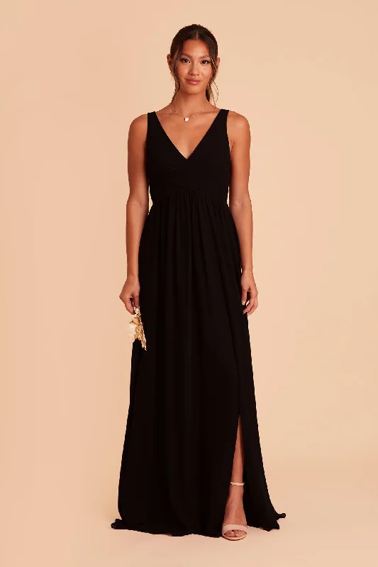 Laurie Empire Dress - Black