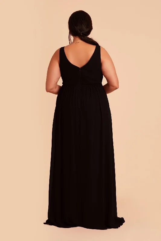 Laurie Empire Dress - Black