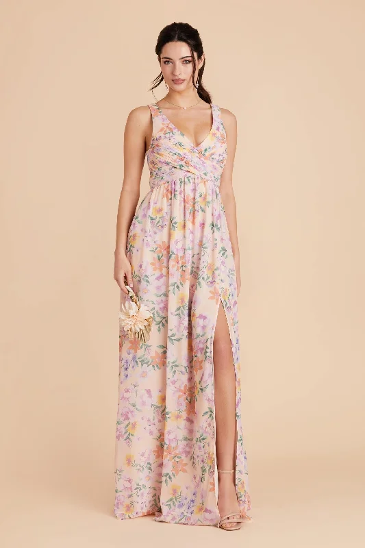 Laurie Empire Dress - Botanical Blooms