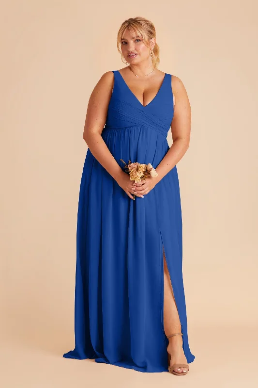 Laurie Empire Dress - Cobalt Blue