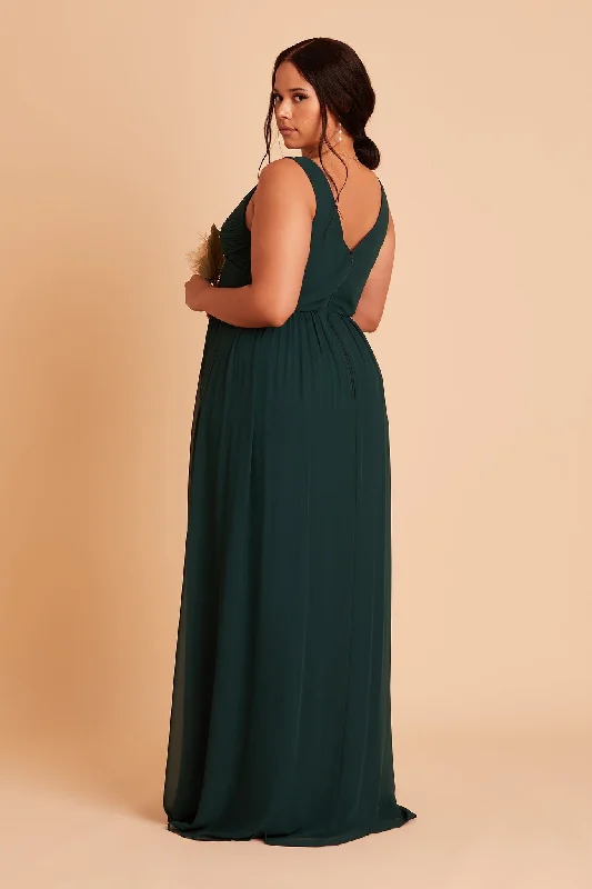 Laurie Empire Dress - Emerald