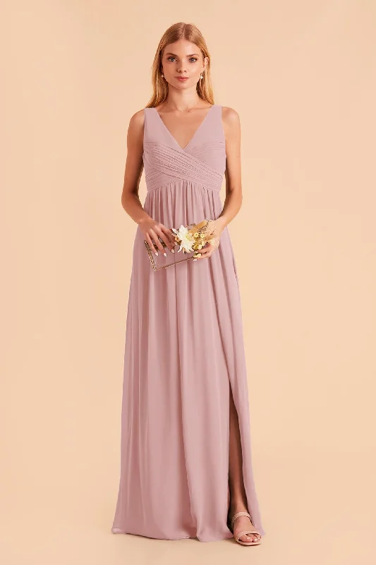 Laurie Empire Dress - English Rose