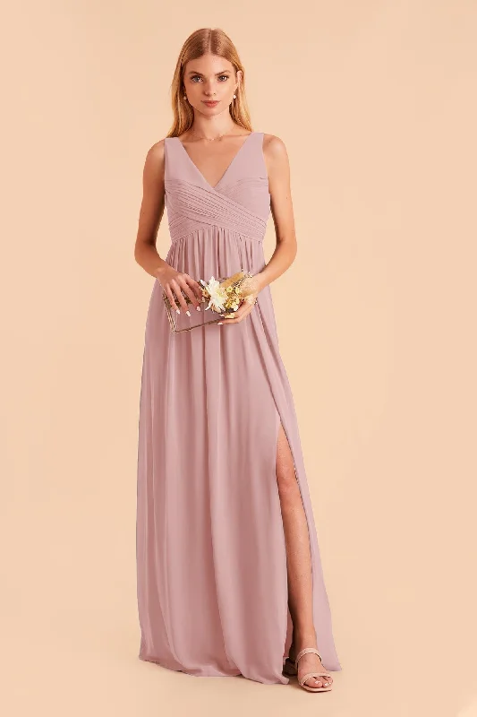 Laurie Empire Dress - English Rose