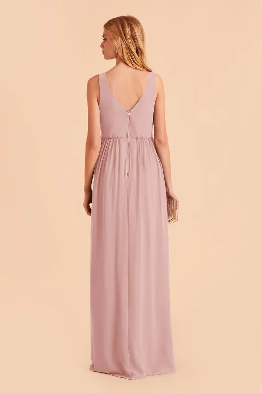 Laurie Empire Dress - English Rose