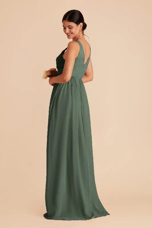 Laurie Empire Dress - Eucalyptus