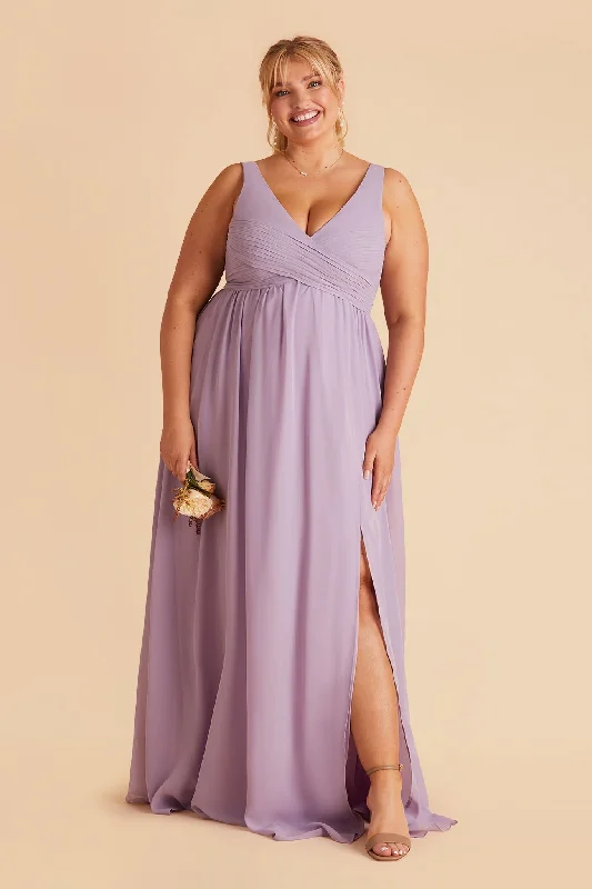 Laurie Empire Dress - Lavender