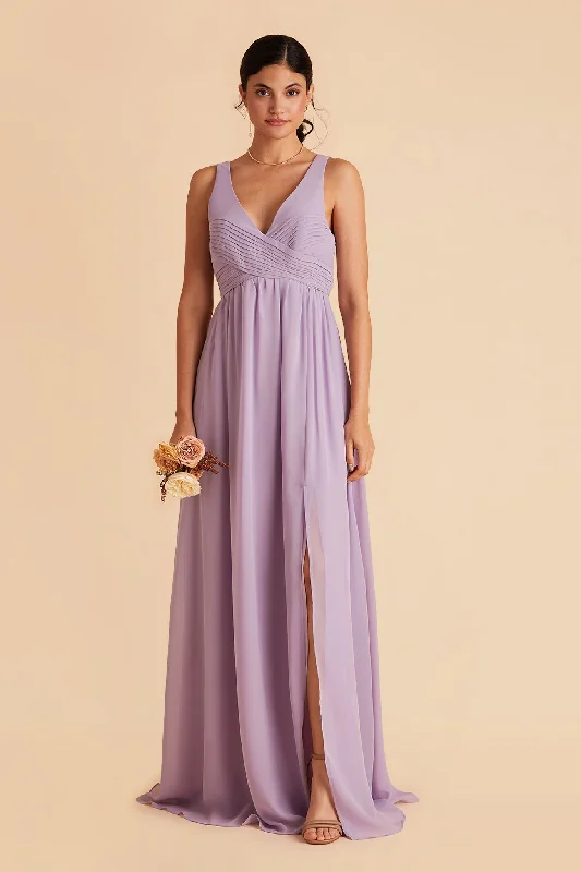 Laurie Empire Dress - Lavender