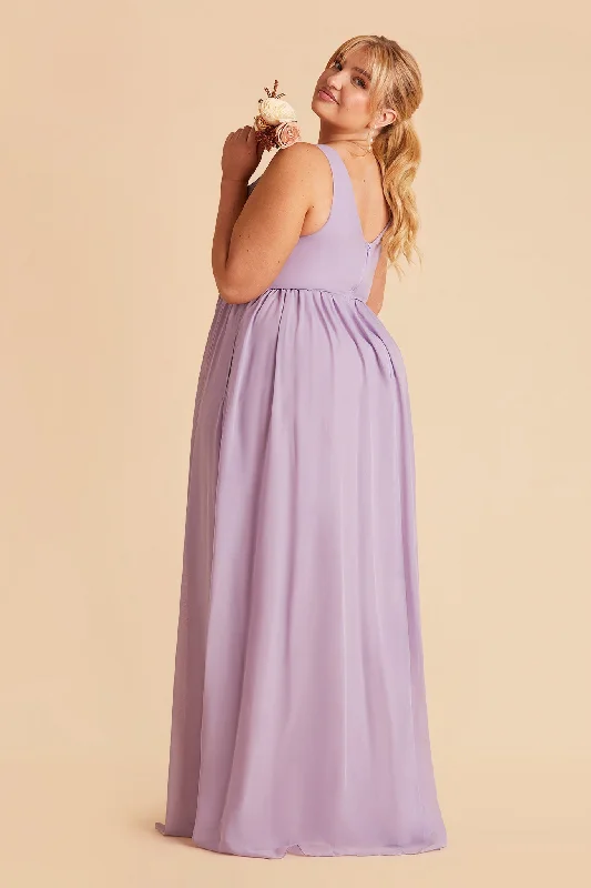 Laurie Empire Dress - Lavender