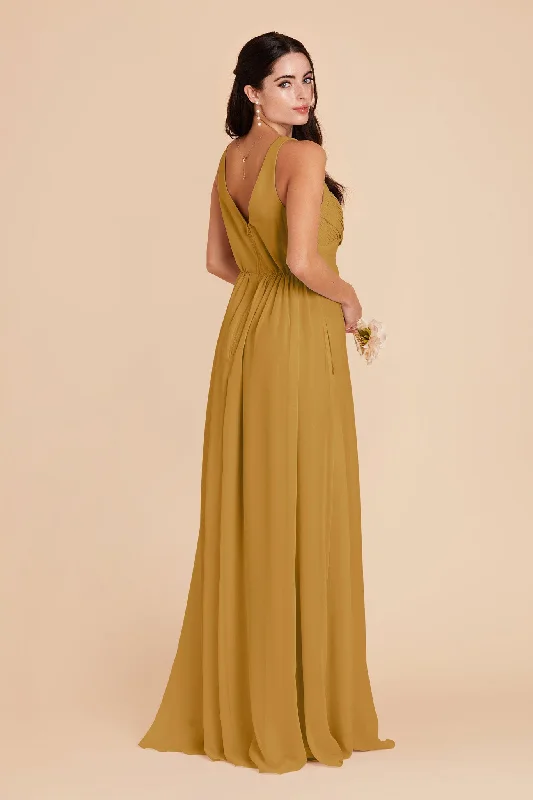 Laurie Empire Dress - Marigold