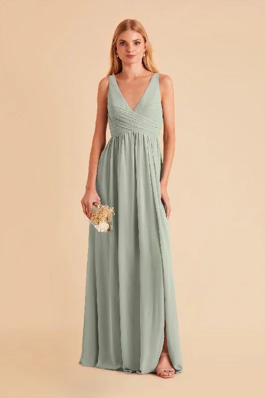 Laurie Empire Dress - Sage