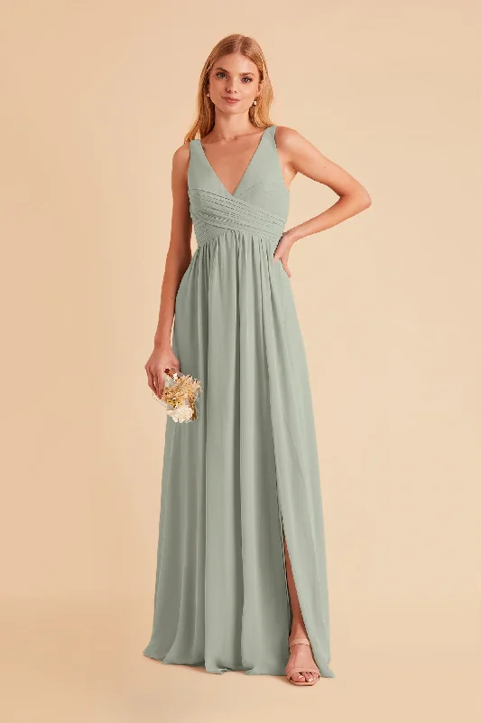 Laurie Empire Dress - Sage