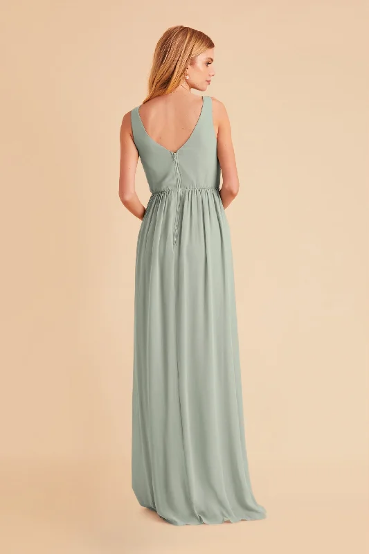 Laurie Empire Dress - Sage