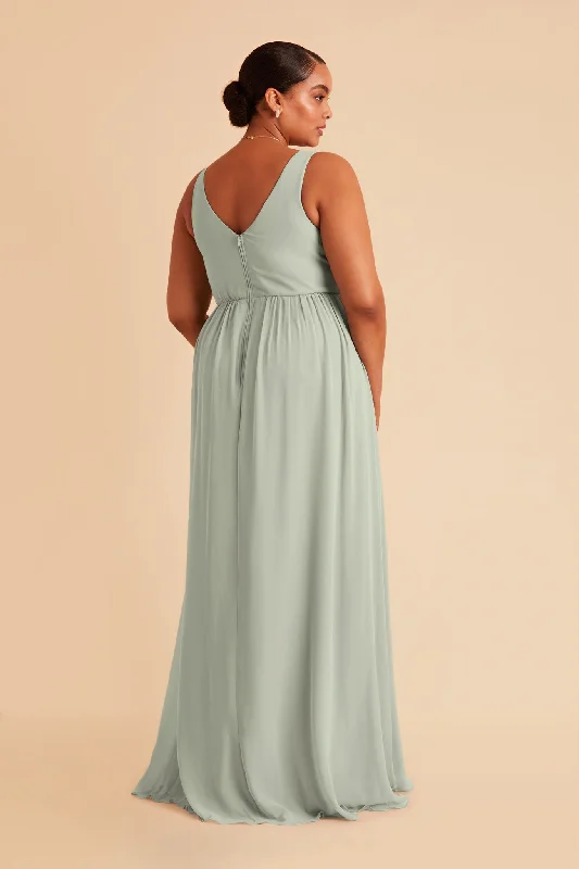 Laurie Empire Dress - Sage