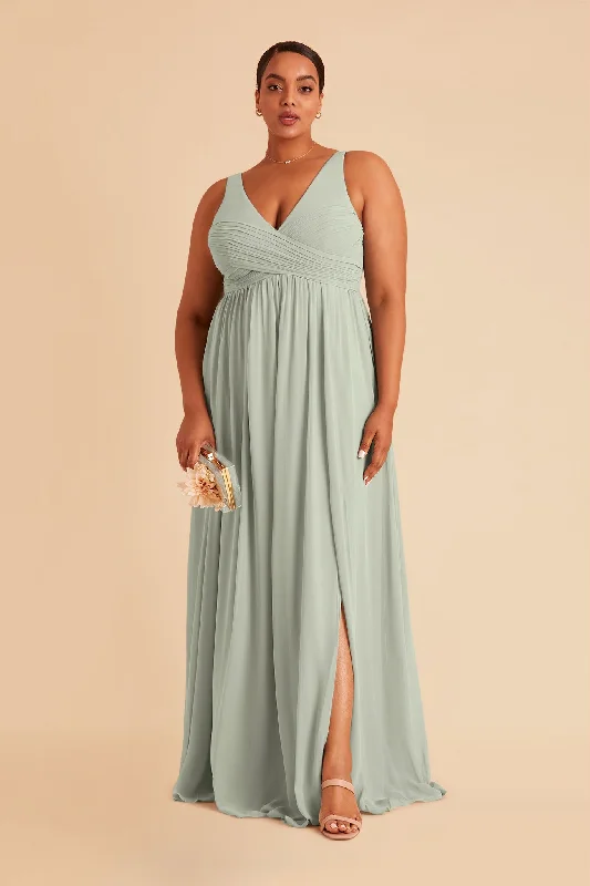 Laurie Empire Dress - Sage