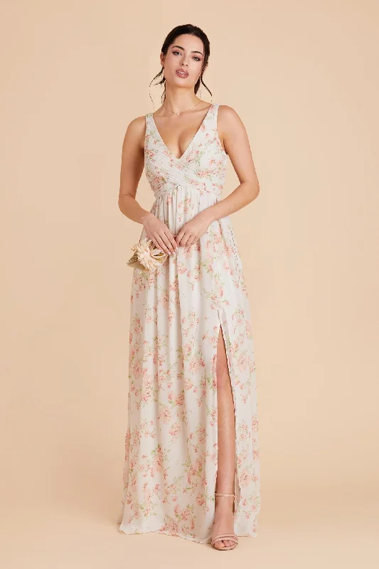 Laurie Empire Dress - Whimsical Blooms