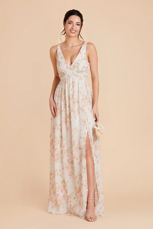 Laurie Empire Dress - Whimsical Blooms