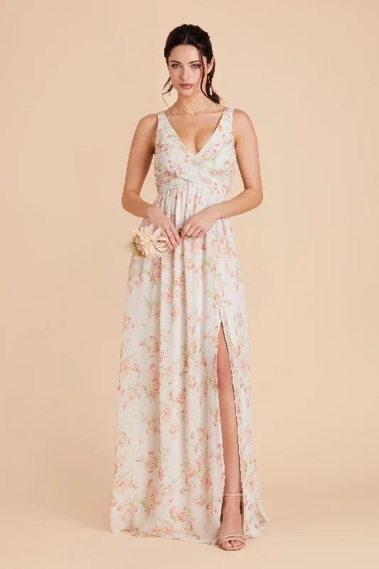 Laurie Empire Dress - Whimsical Blooms