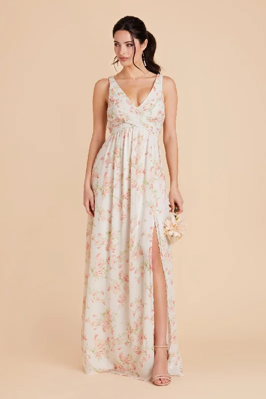 Laurie Empire Dress - Whimsical Blooms