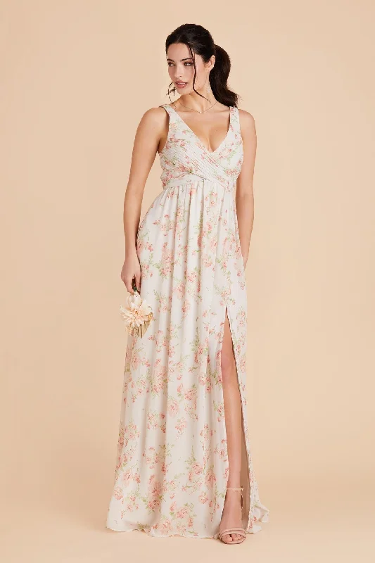 Laurie Empire Dress - Whimsical Blooms