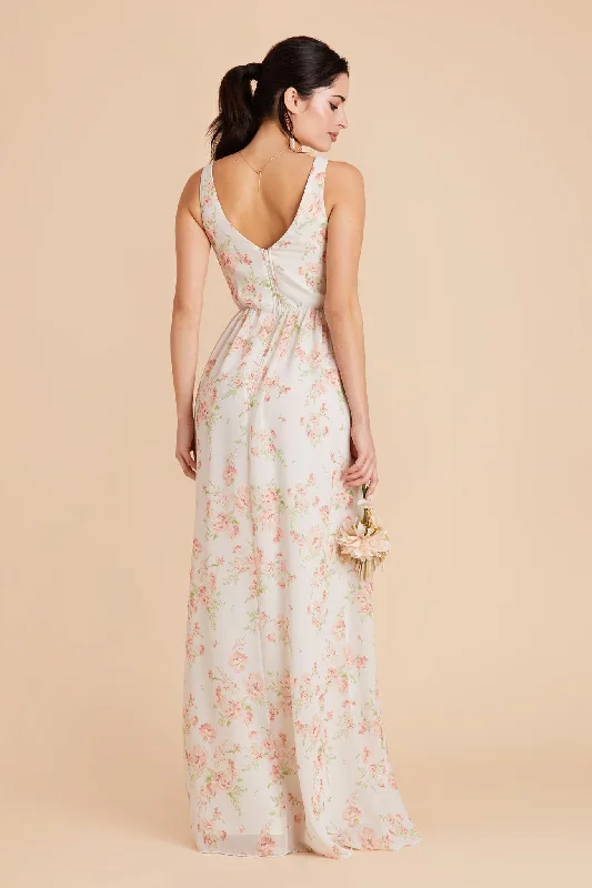 Laurie Empire Dress - Whimsical Blooms