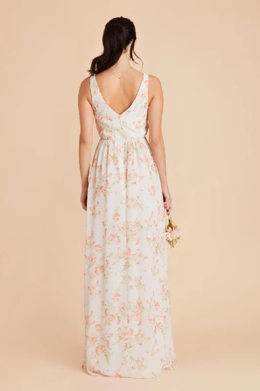 Laurie Empire Dress - Whimsical Blooms