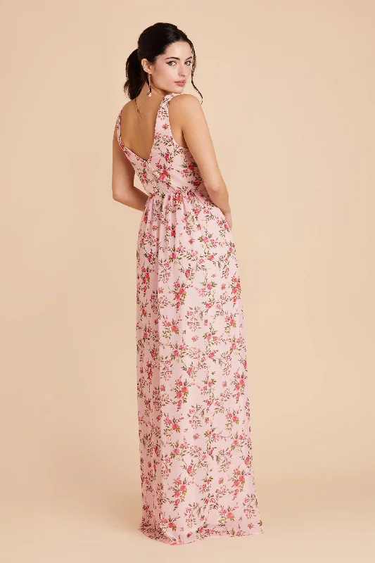 Laurie Empire Dress - Wild Rose Garden