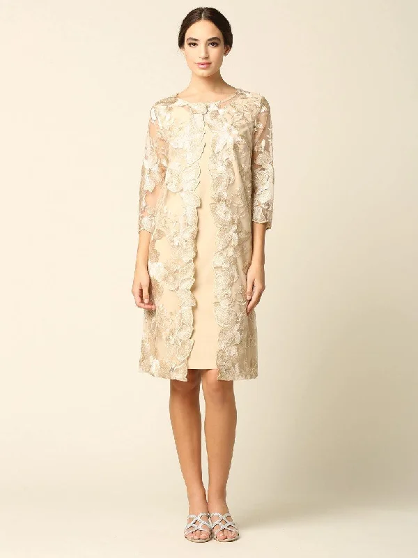 Short Mother of the Bride Chiffon Dress Sale