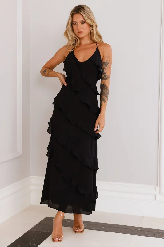 What A Beauty Maxi Dress Black