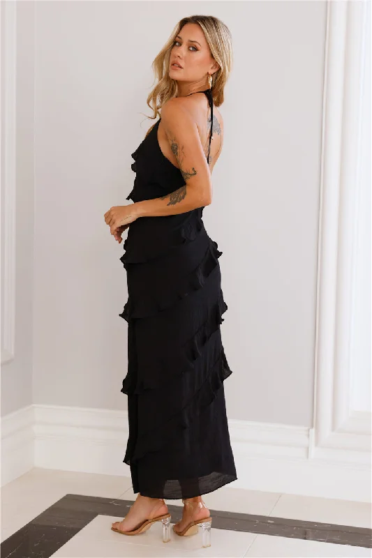 What A Beauty Maxi Dress Black