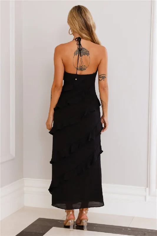 What A Beauty Maxi Dress Black